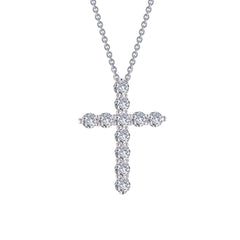 LAFONN 1.87 CTW Cross Necklace P2014CLP18