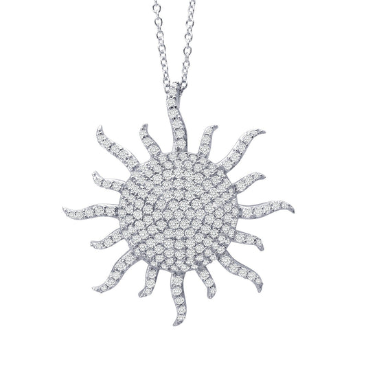 LAFONN Sunburst Pendant Necklace P3001CLP18