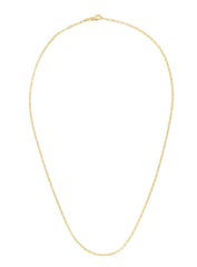 Yellow Gold Polished Solid Paperclip Anklet