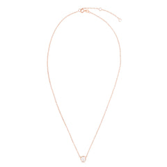 Rose Gold Semi-precious Jewelry Necklace
