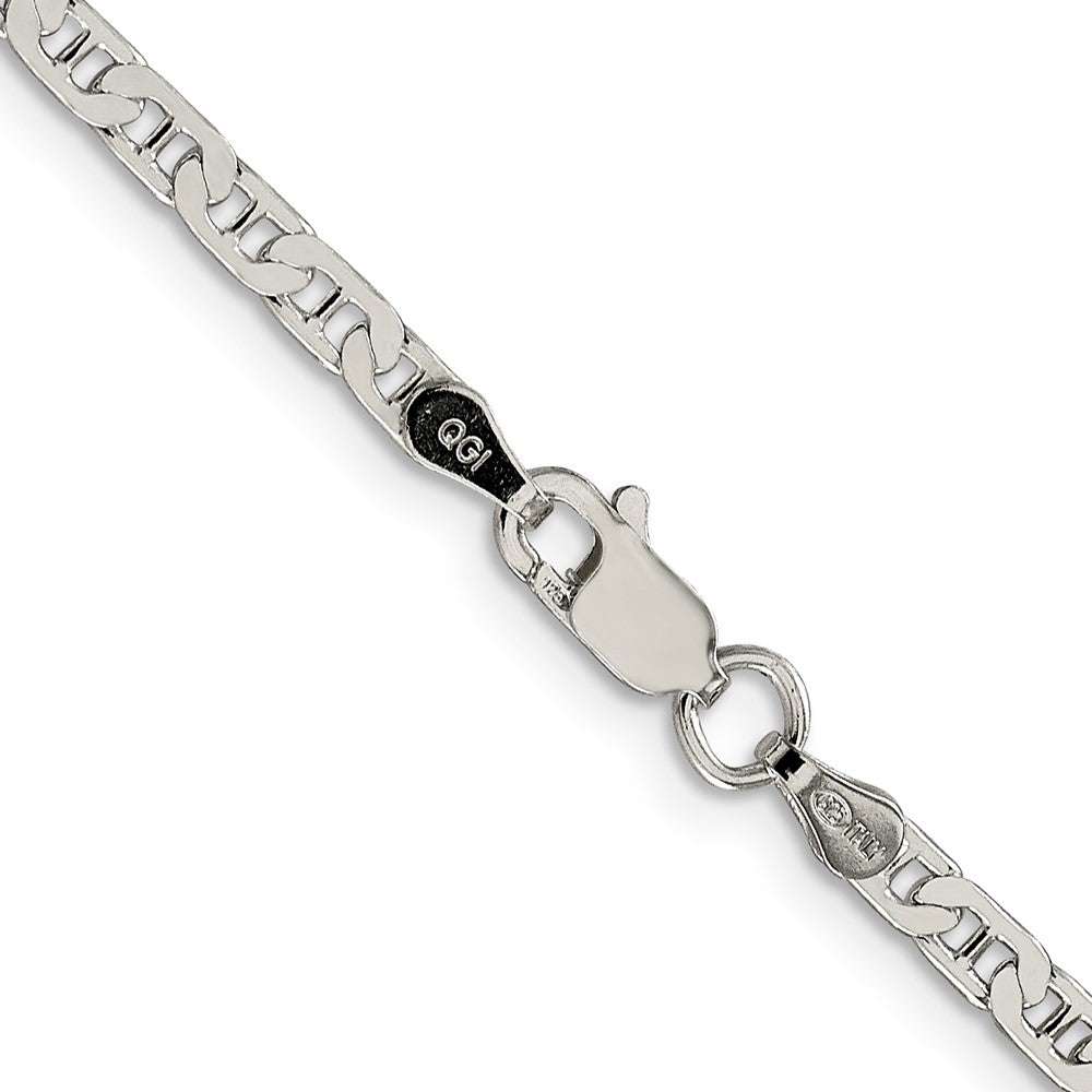 Sterling Silver 3mm Flat Anchor ChainQAN080