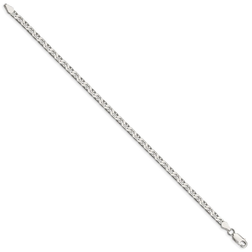 Sterling Silver 3.75mm Flat Anchor Chain QAN100-8