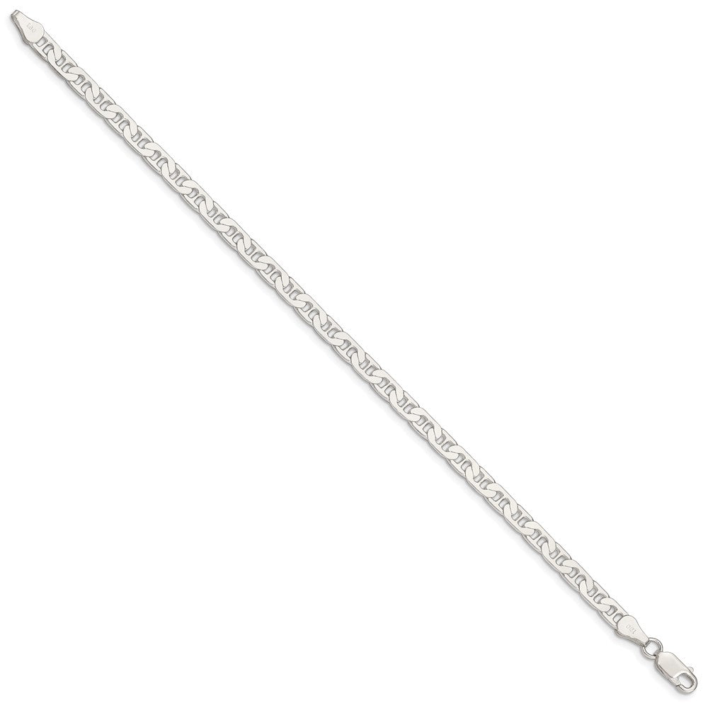 Sterling Silver 4.5mm Flat Anchor Chain QAN120-8