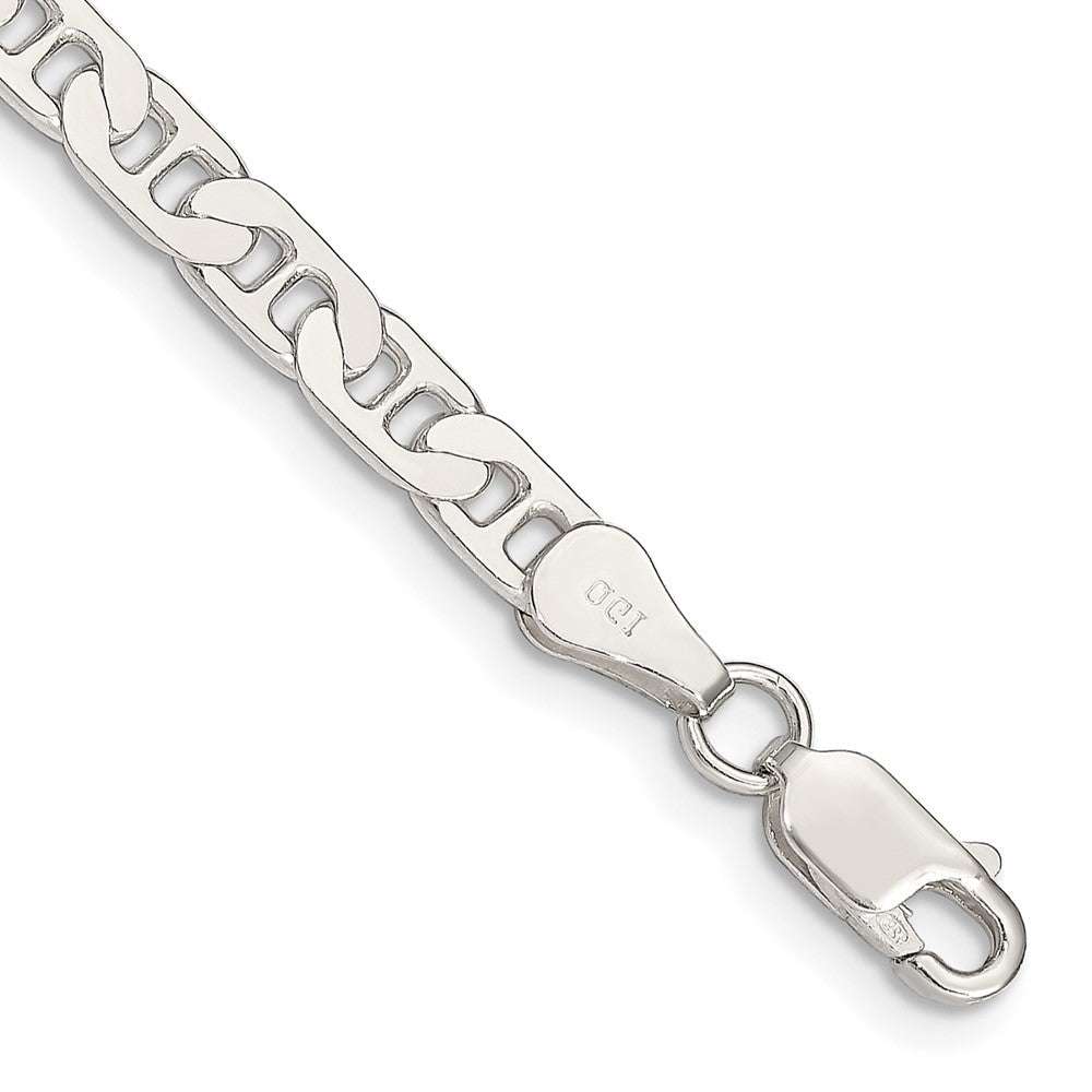 Sterling Silver 4.5mm Flat Anchor Chain QAN120-8