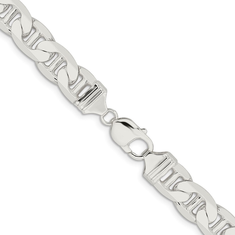 Sterling Silver 11.5mm Flat Anchor ChainQAN300