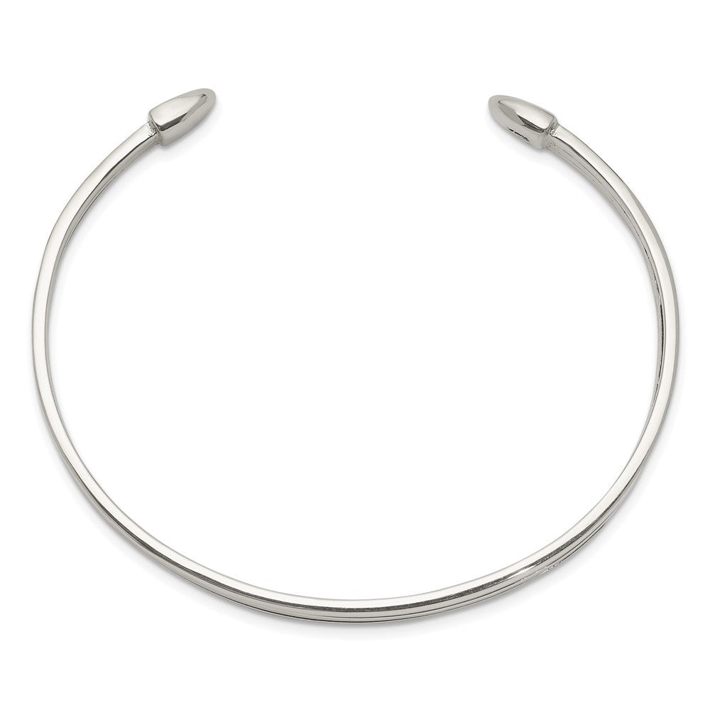 Sterling Silver Cuff Bangle QB1303