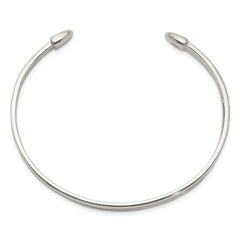Sterling Silver Cuff Bangle QB1303