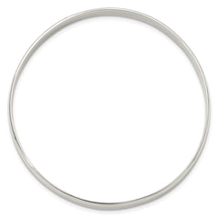Sterling Silver Polished Solid Slip-on Bangle Bracelet QB1484