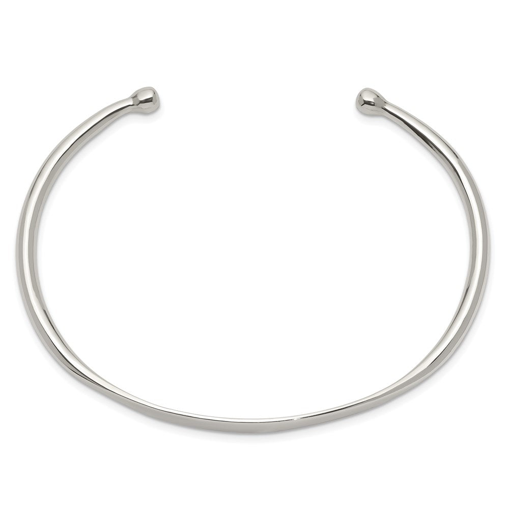 Sterling Silver Cuff Bangle QB269