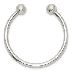Sterling Silver Polished Baby Cuff Bangle Bracelet QB429