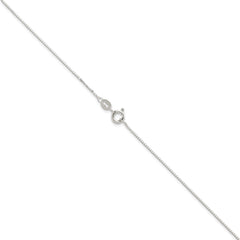 Sterling Silver .8mm 8 Sided Diamond-cut Box ChainQBR015