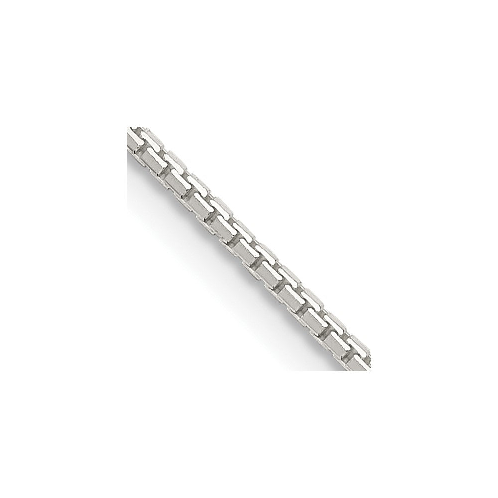 Sterling Silver 1.15mm 8 Sided Diamond-cut Box ChainQBR022