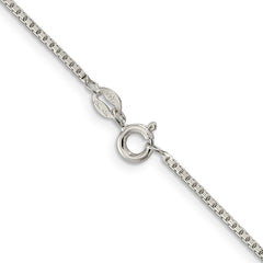 Sterling Silver 1.35mm 8 Sided Diamond-cut Box ChainQBR026
