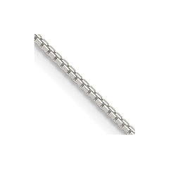 Sterling Silver 1.5mm 8 Sided Diamond-cut Box ChainQBR028