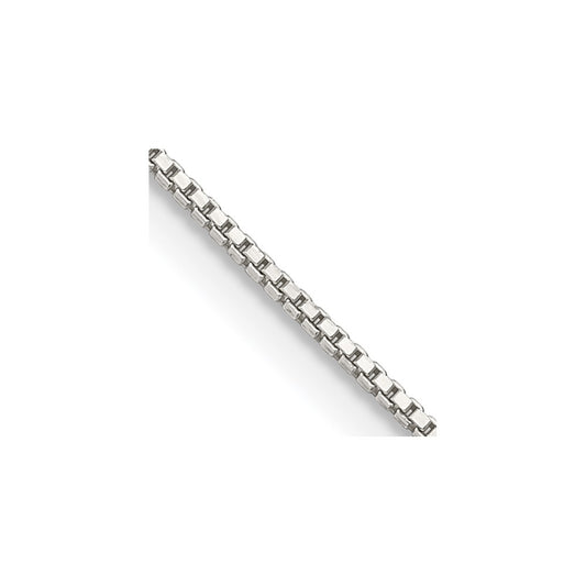 Sterling Silver .9mm Box ChainQBX019