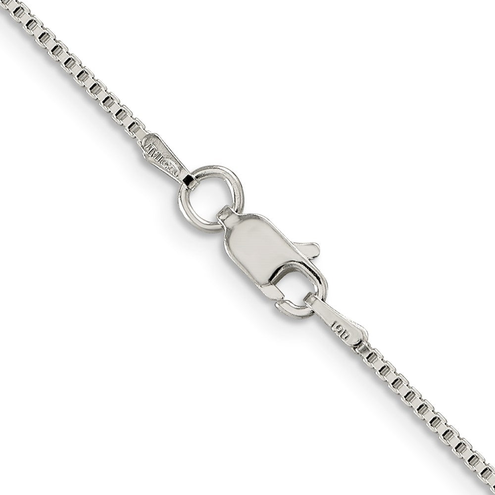 Sterling Silver 1.25mm Box ChainQBX024