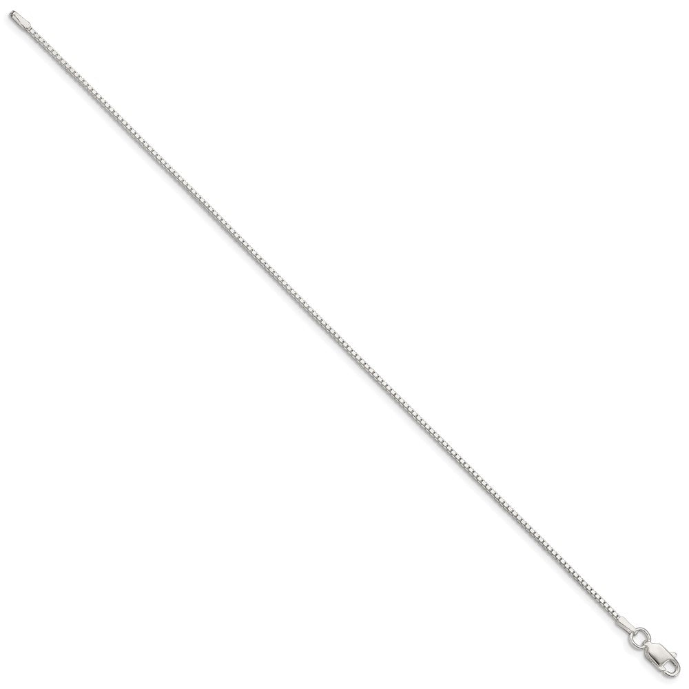 Sterling Silver 1.25mm Box Chain QBX024-8