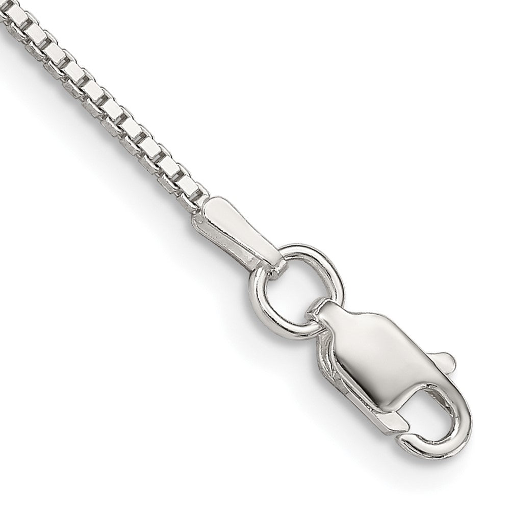 Sterling Silver 1.25mm Box Chain QBX024-8
