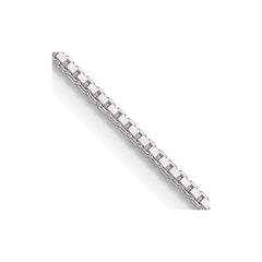 Sterling Silver 1.25mm Box ChainQBX024