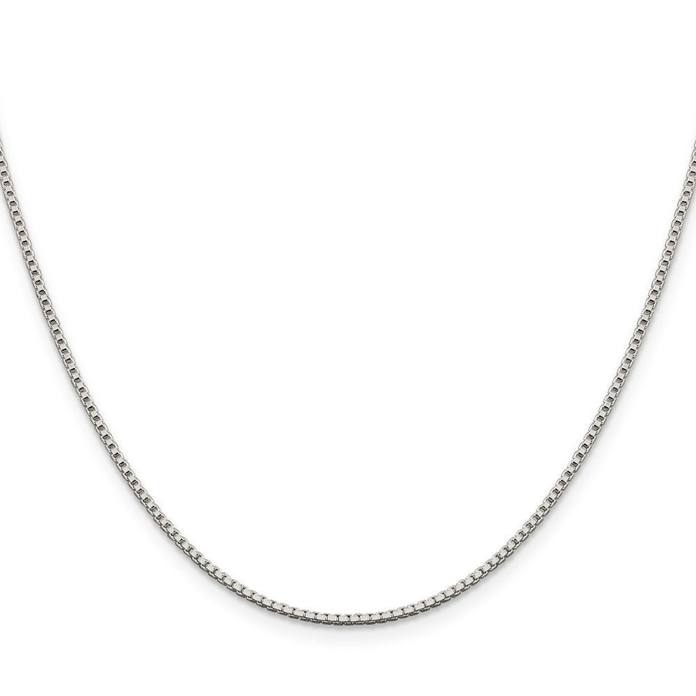 Sterling Silver 1.4mm Box ChainQBX026