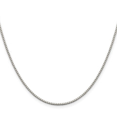 Sterling Silver 1.4mm Box ChainQBX026