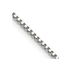 Sterling Silver 1.4mm Box ChainQBX026