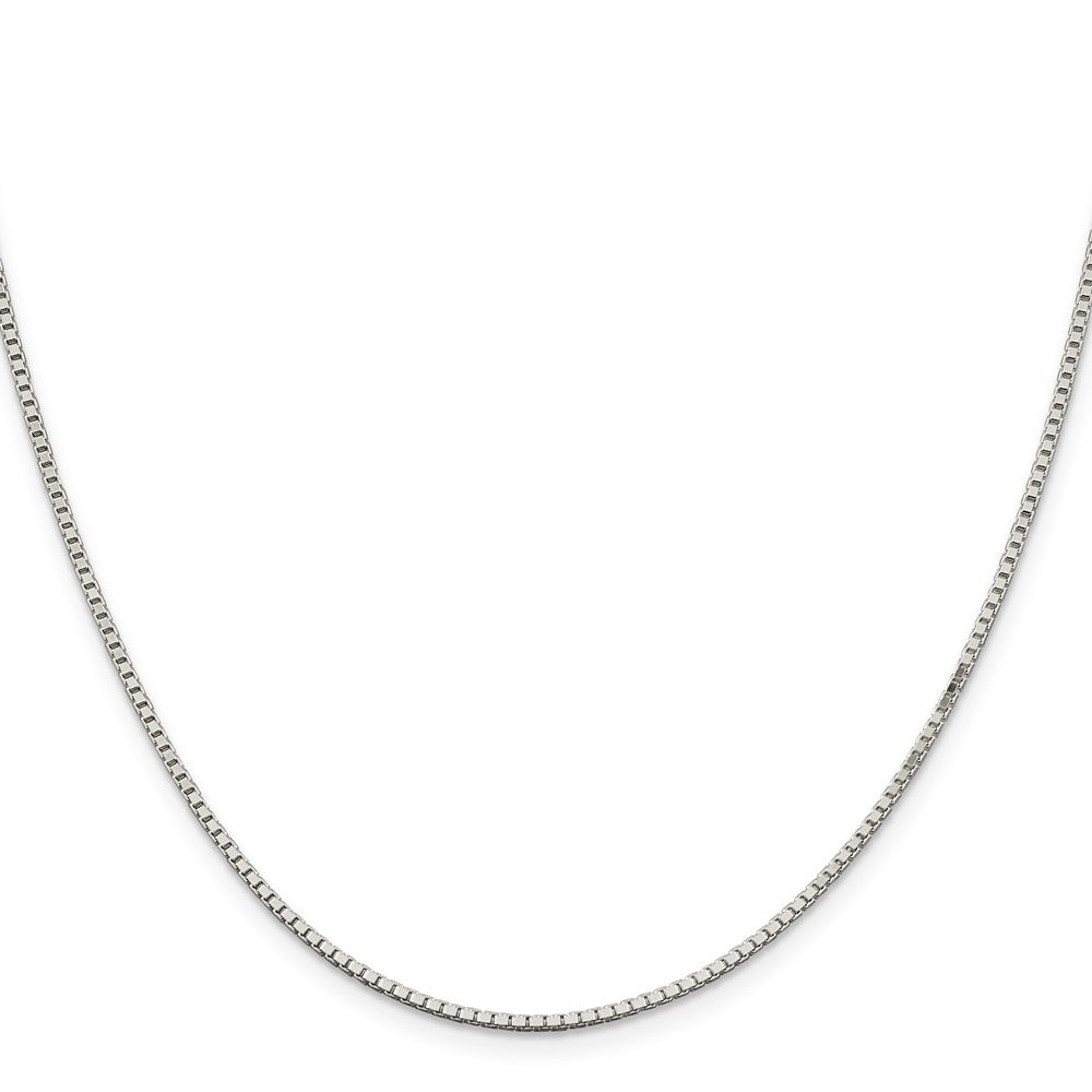 Sterling Silver 1.5mm Box ChainQBX028