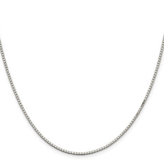 Sterling Silver 1.5mm Box ChainQBX028