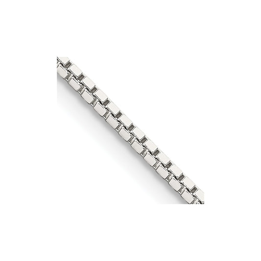 Sterling Silver 1.5mm Box ChainQBX028