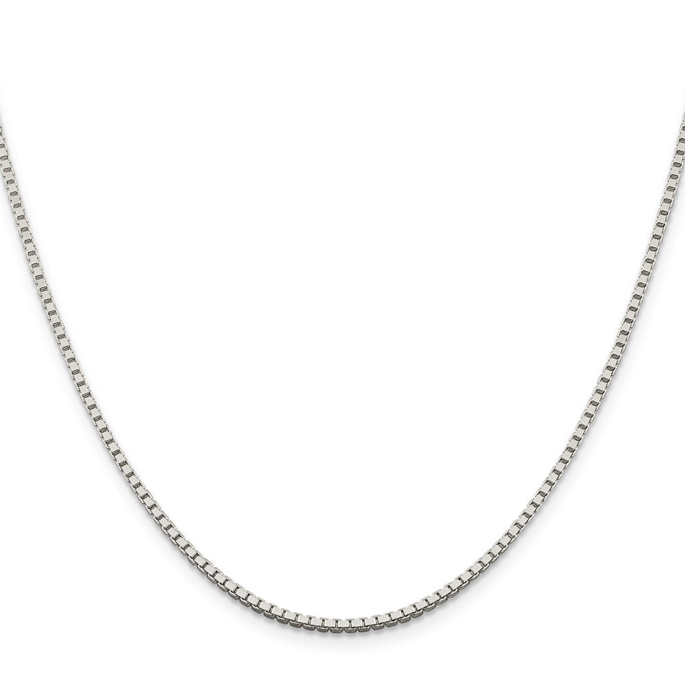 Sterling Silver 1.75mm Box ChainQBX035