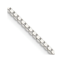 Sterling Silver 1.75mm Box ChainQBX035