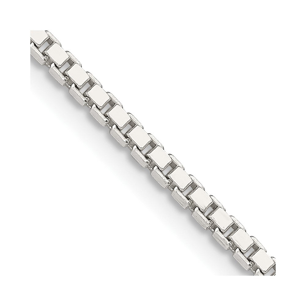 Sterling Silver 1.9mm Box ChainQBX037