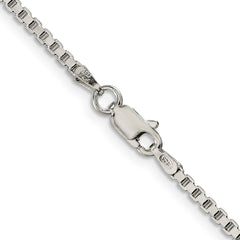 Sterling Silver 2mm Box ChainQBX040