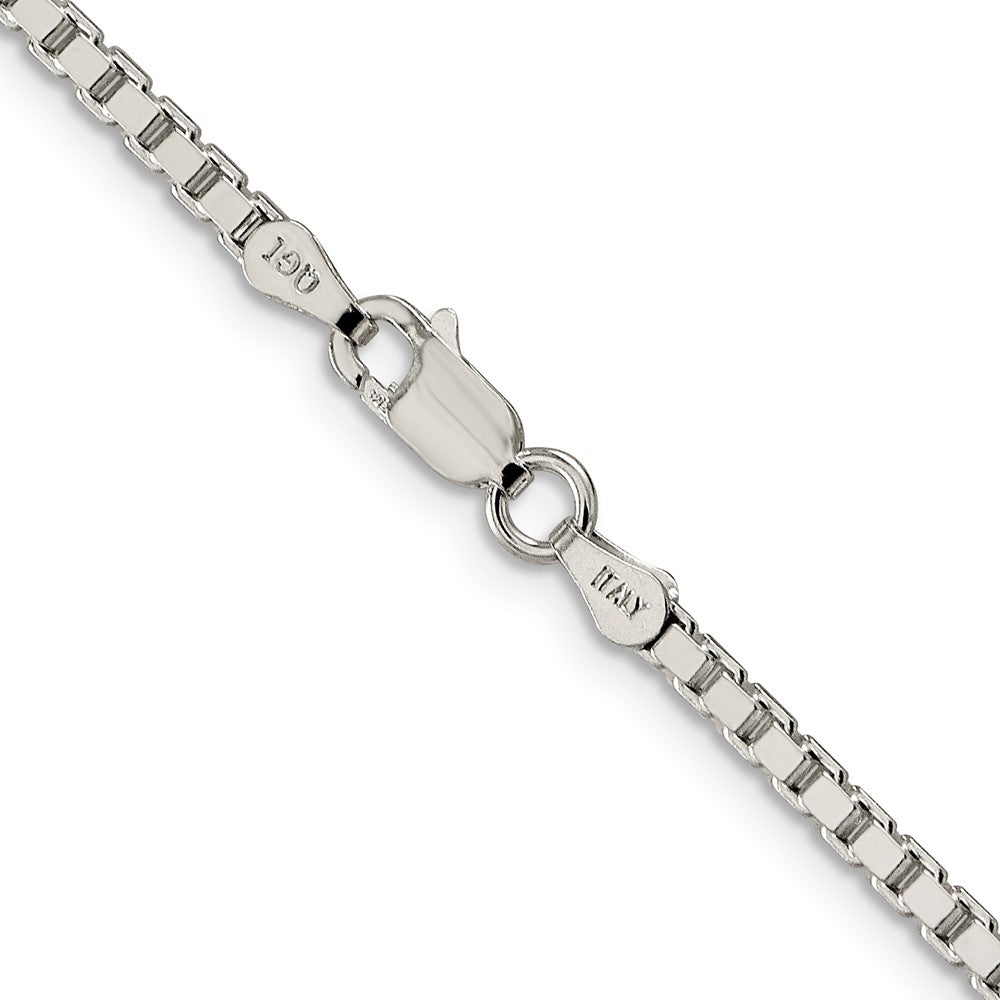 Sterling Silver 2.5mm Box ChainQBX050