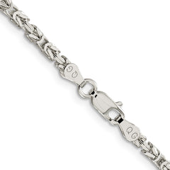 Sterling Silver 2.5mm Byzantine ChainQBZ060