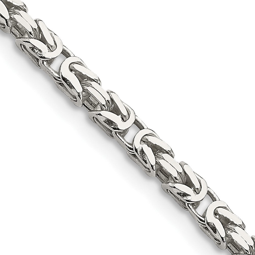 Sterling Silver 2.5mm Byzantine ChainQBZ060