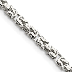 Sterling Silver 2.5mm Byzantine ChainQBZ060