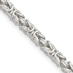 Sterling Silver 3.25mm Byzantine ChainQBZ080
