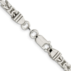 Sterling Silver 4.25mm Byzantine ChainQBZ100
