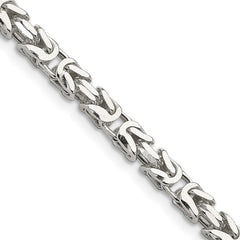 Sterling Silver 5mm Byzantine ChainQBZ120