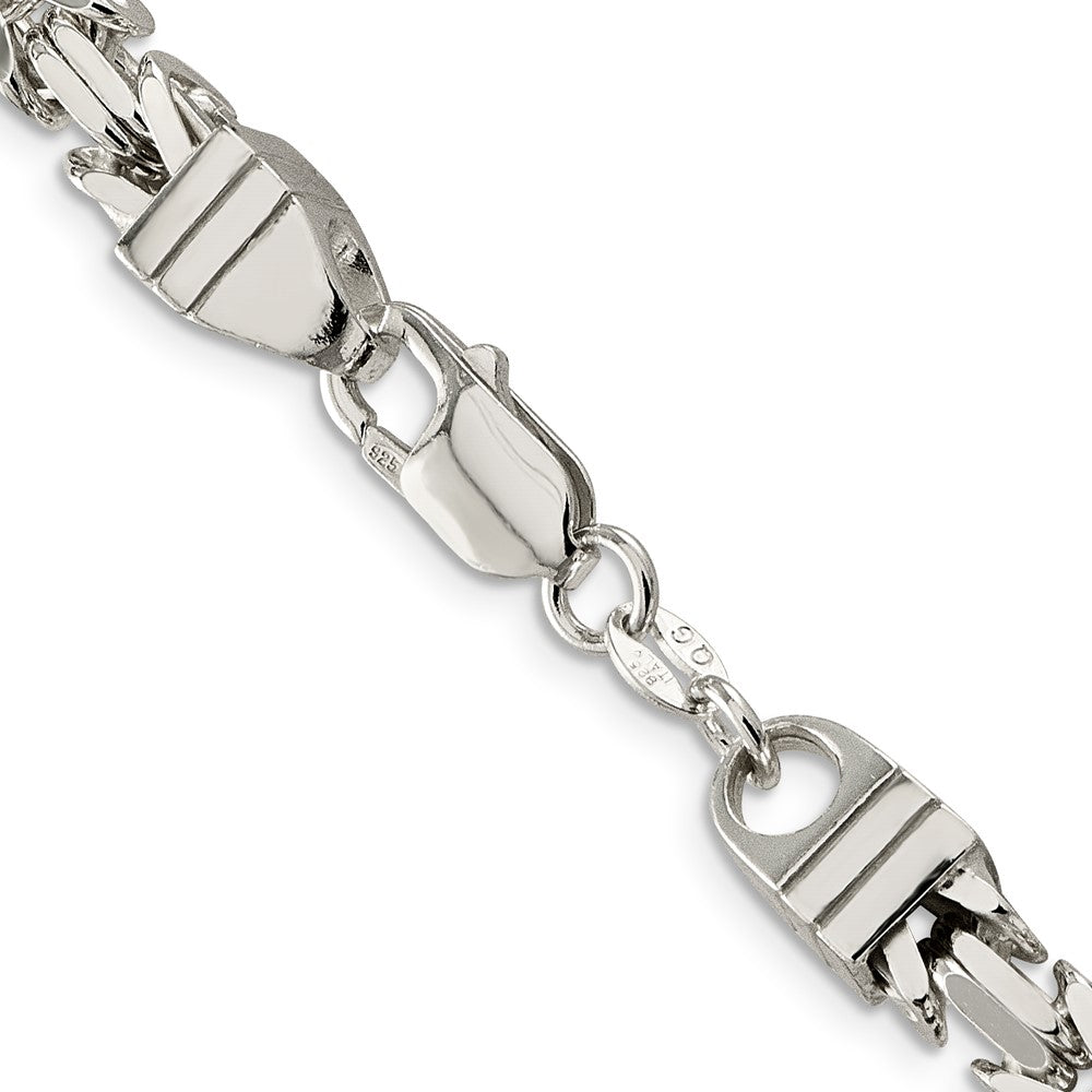 Sterling Silver 6mm Byzantine ChainQBZ150
