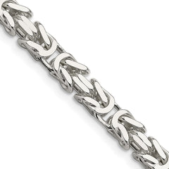 Sterling Silver 6mm Byzantine ChainQBZ150