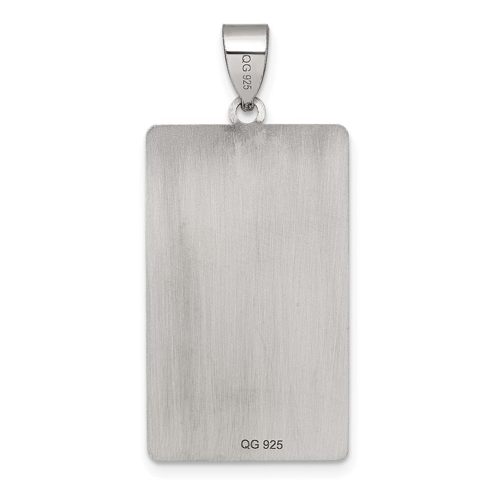 Sterling Silver Temperance Tarot Card Pendant QC11524