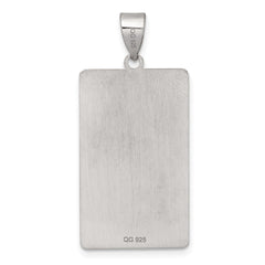 Sterling Silver The Sun Tarot Card Pendant QC11529