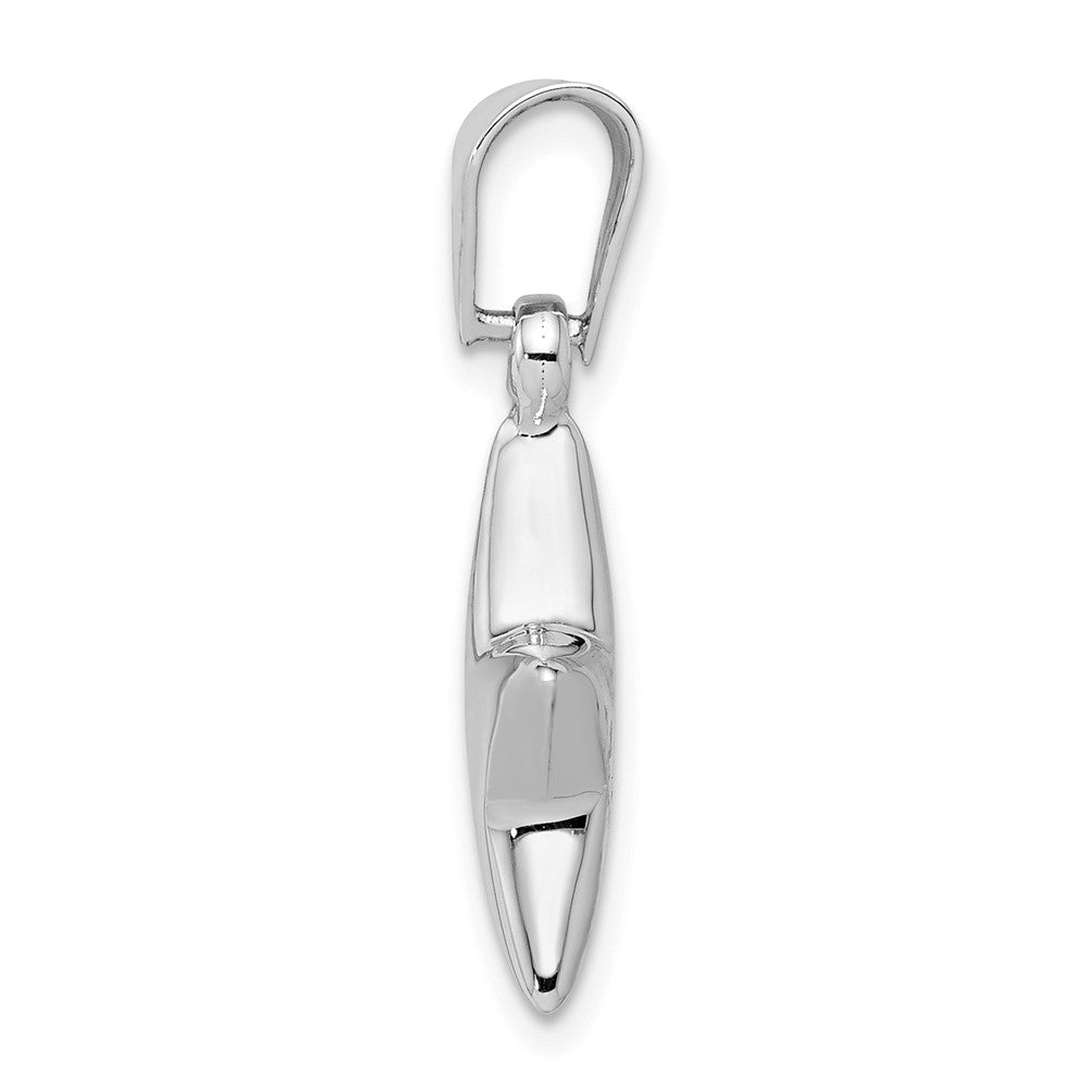 Sterling Silver Rhodium-plated Star Charm QC1564