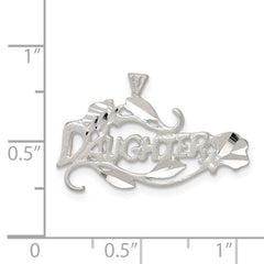 Sterling Silver Daughter Charm QC1587
