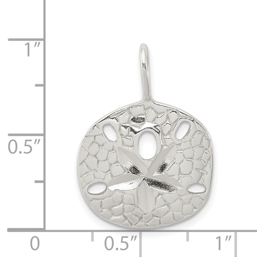 Sterling Silver Sand Dollar Charm QC1646