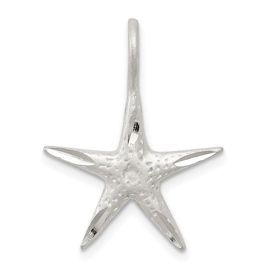 Sterling Silver Starfish Charm QC1656