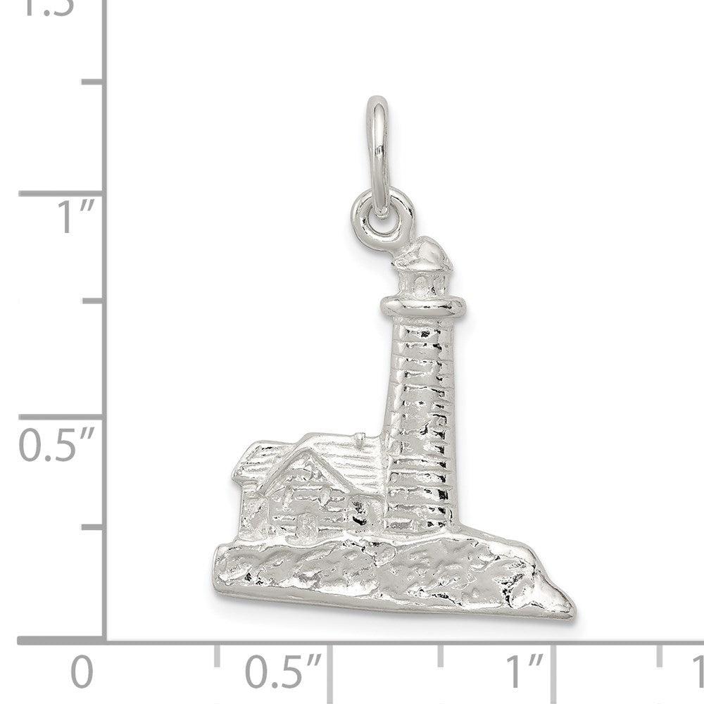 Sterling Silver Lighthouse Charm QC1666