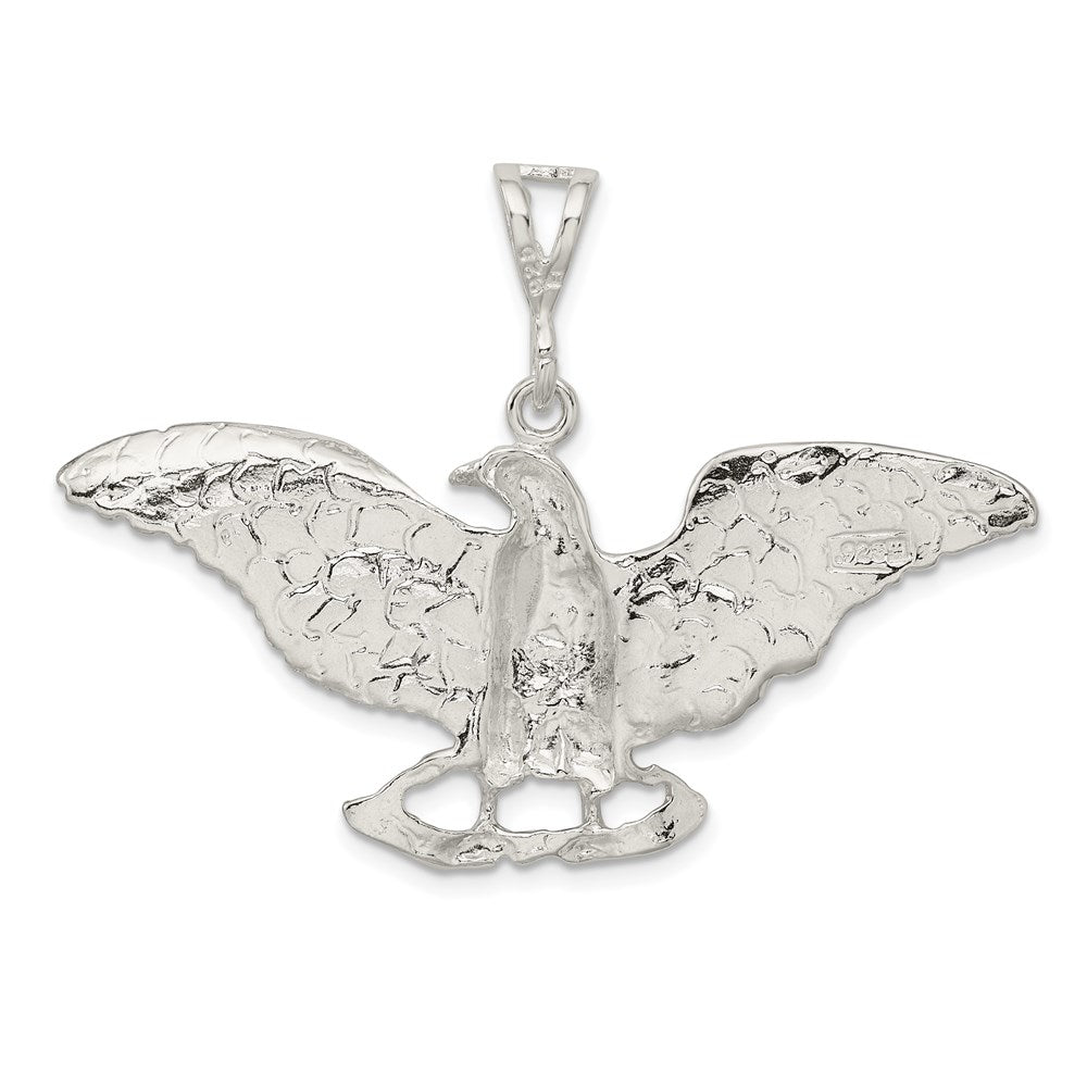 Sterling Silver Eagle Pendant QC1703